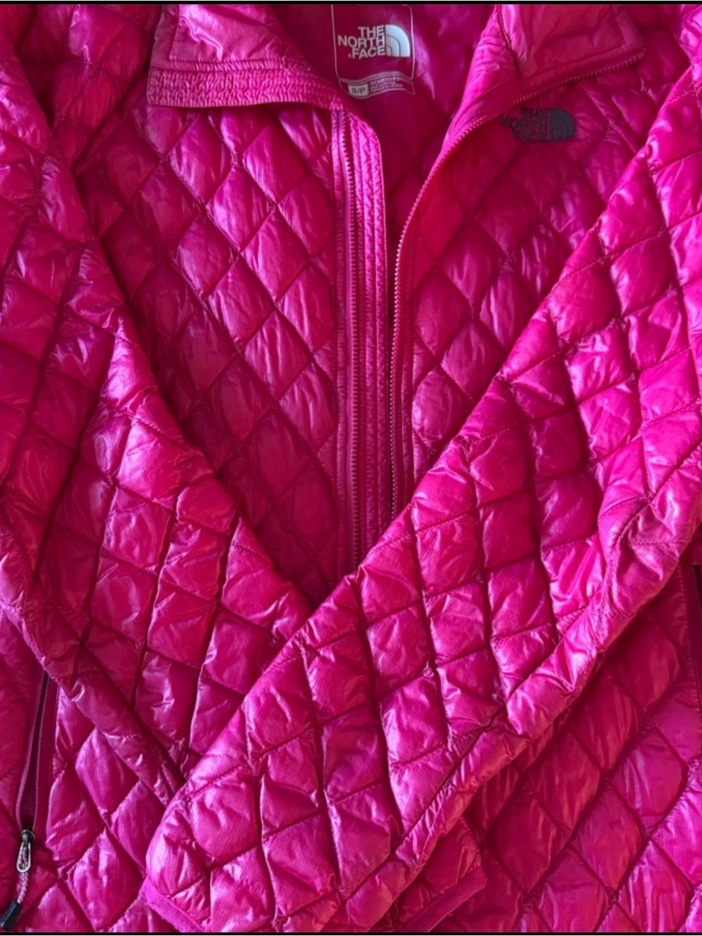 The North Face Women’s' Bright Pink Puffer Jacket